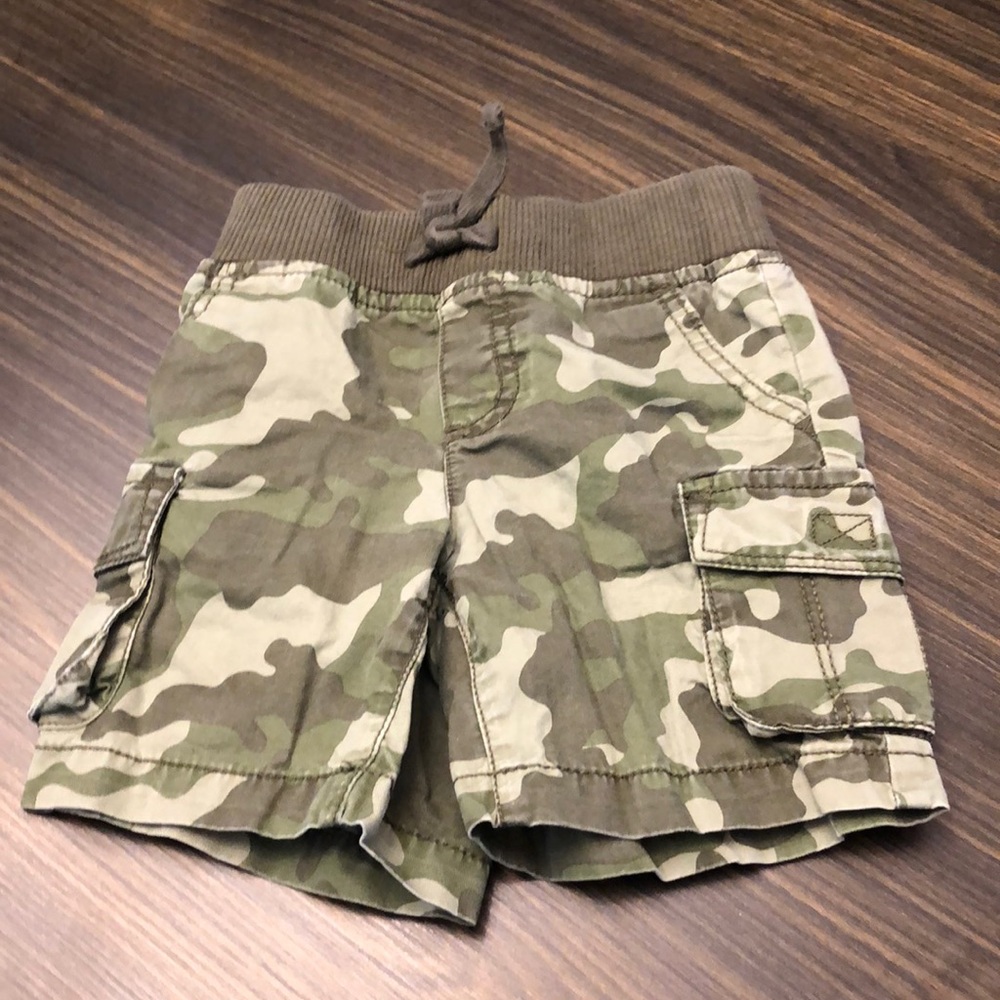 Camouflage Cargo Shorts